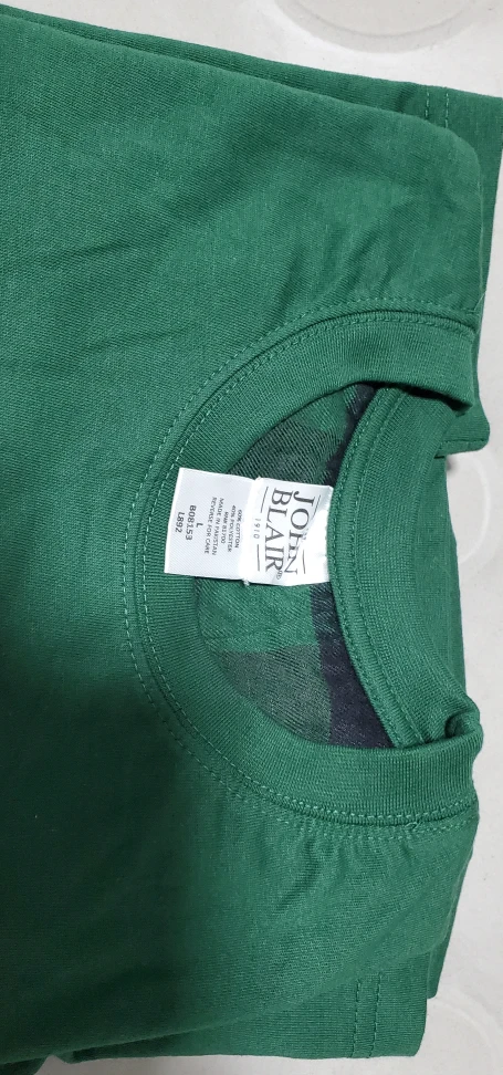 John Blair Green Long Sleeve Shirt - Size L - photo 2