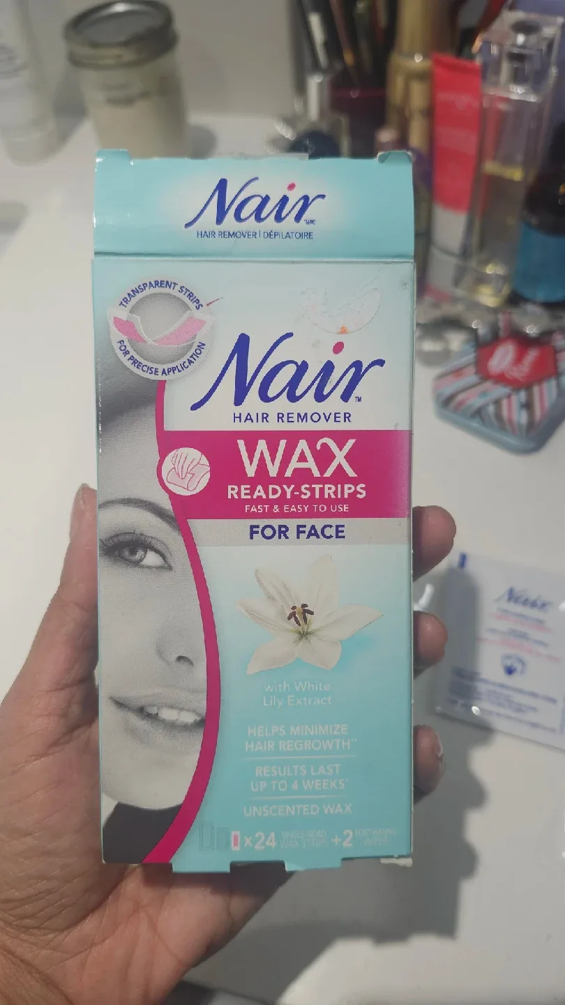 Nair Hair Remover Wax Ready-Strips for Face thumbnail