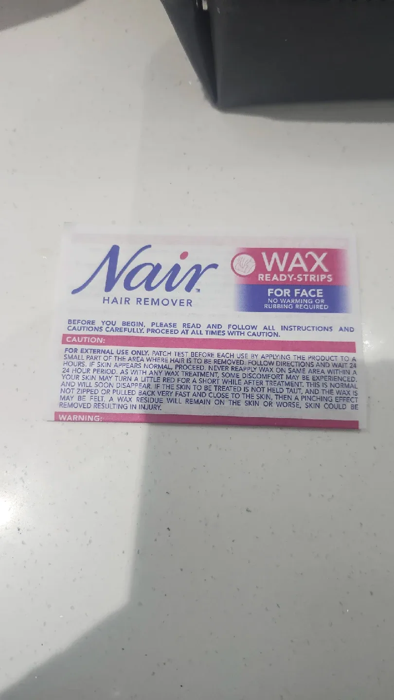 Nair Hair Remover Wax Ready-Strips for Face image indicator(4)