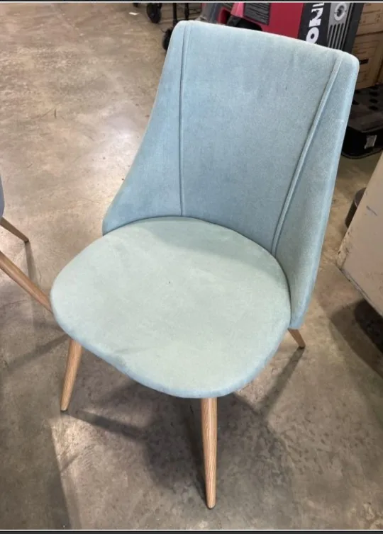 MODERN DINETTE TABLE WITH 4 FABRIC TUBE CHAIRS image indicator(3)