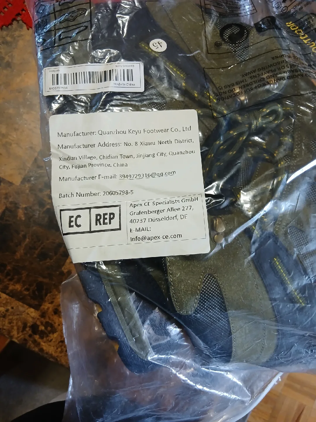 MINGYE Outdoor Hiking Boots - Size 45 image indicator(3)