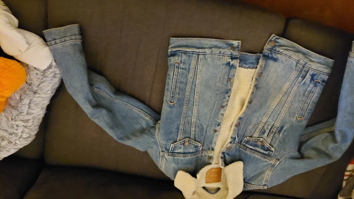 Levi Strauss & Co. Denim Sherpa Jacket - XS image indicator(2)