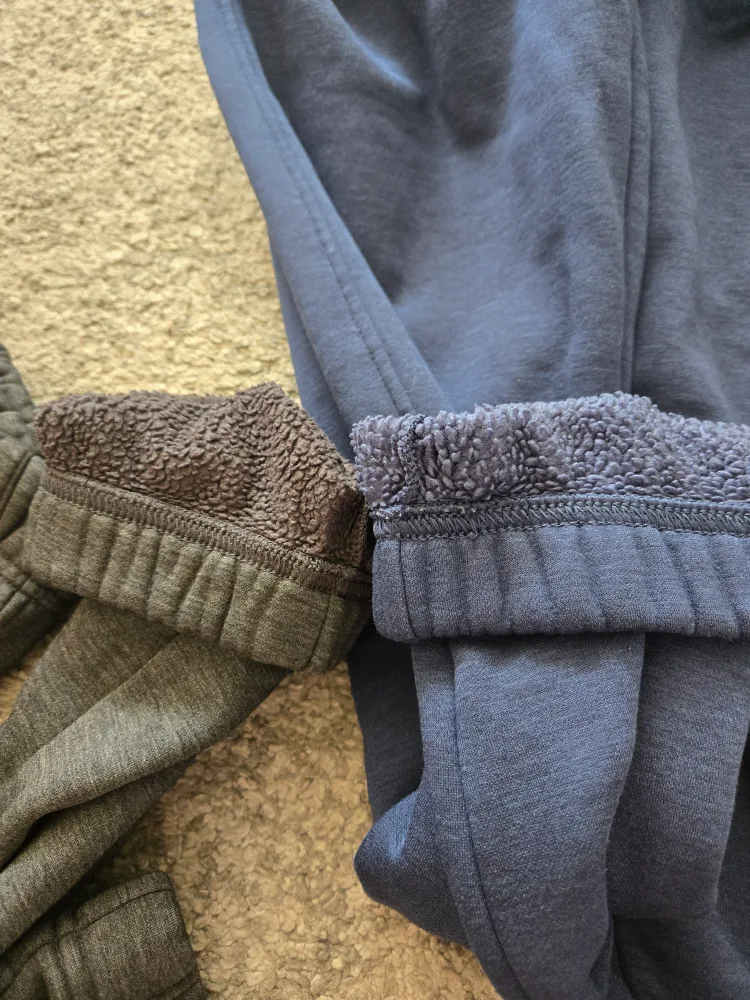 uniqlo heattech pile lined sweat pants image indicator(2)