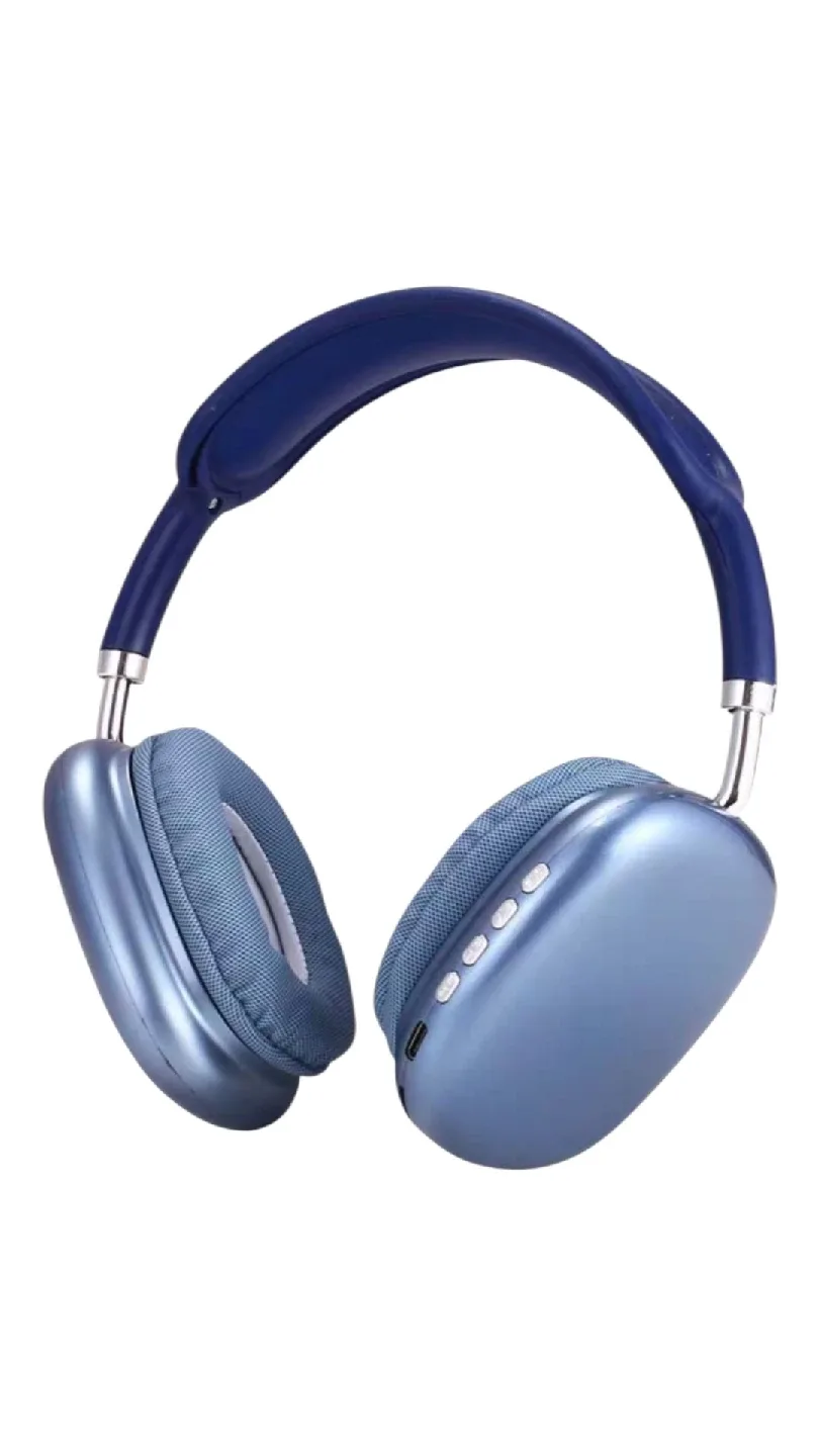 P9 Blue Headphones with Box image indicator(2)