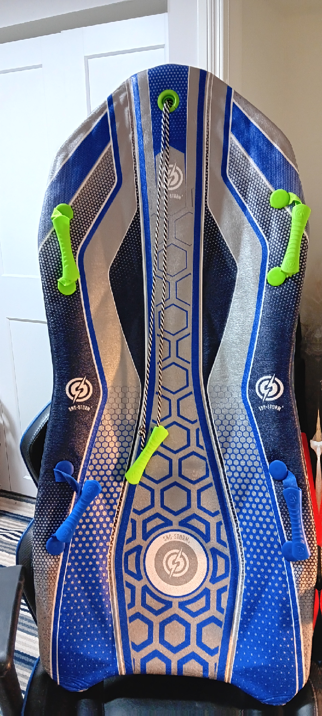 Sno-Storm Sled - Blue & Silver - photo 2