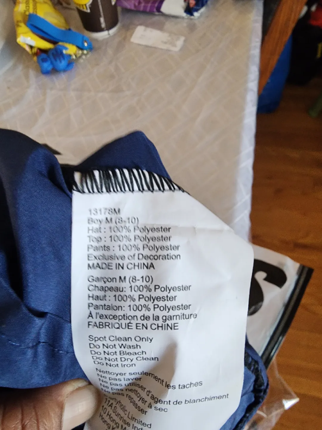 Police Costume - Size M (8-10) 🥕 image indicator(2)