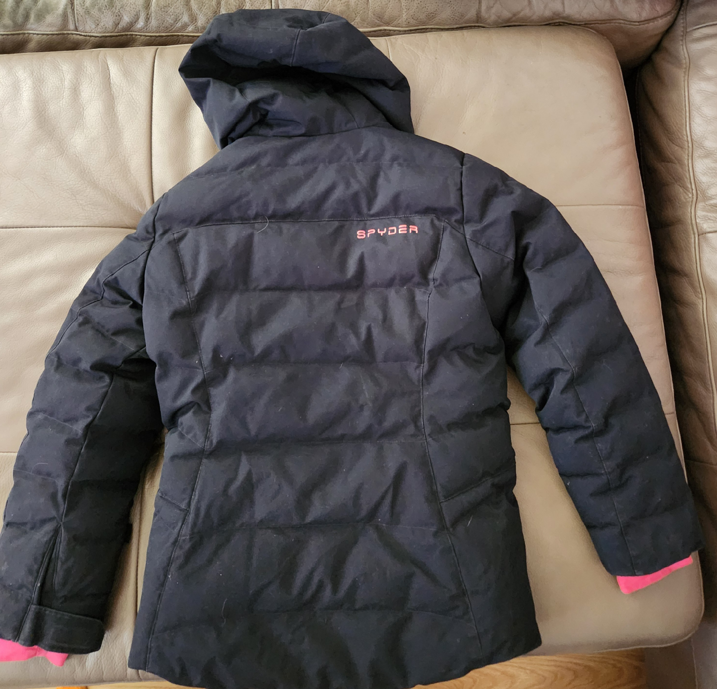 Spyder Black & Pink Winter Jacket - photo 2