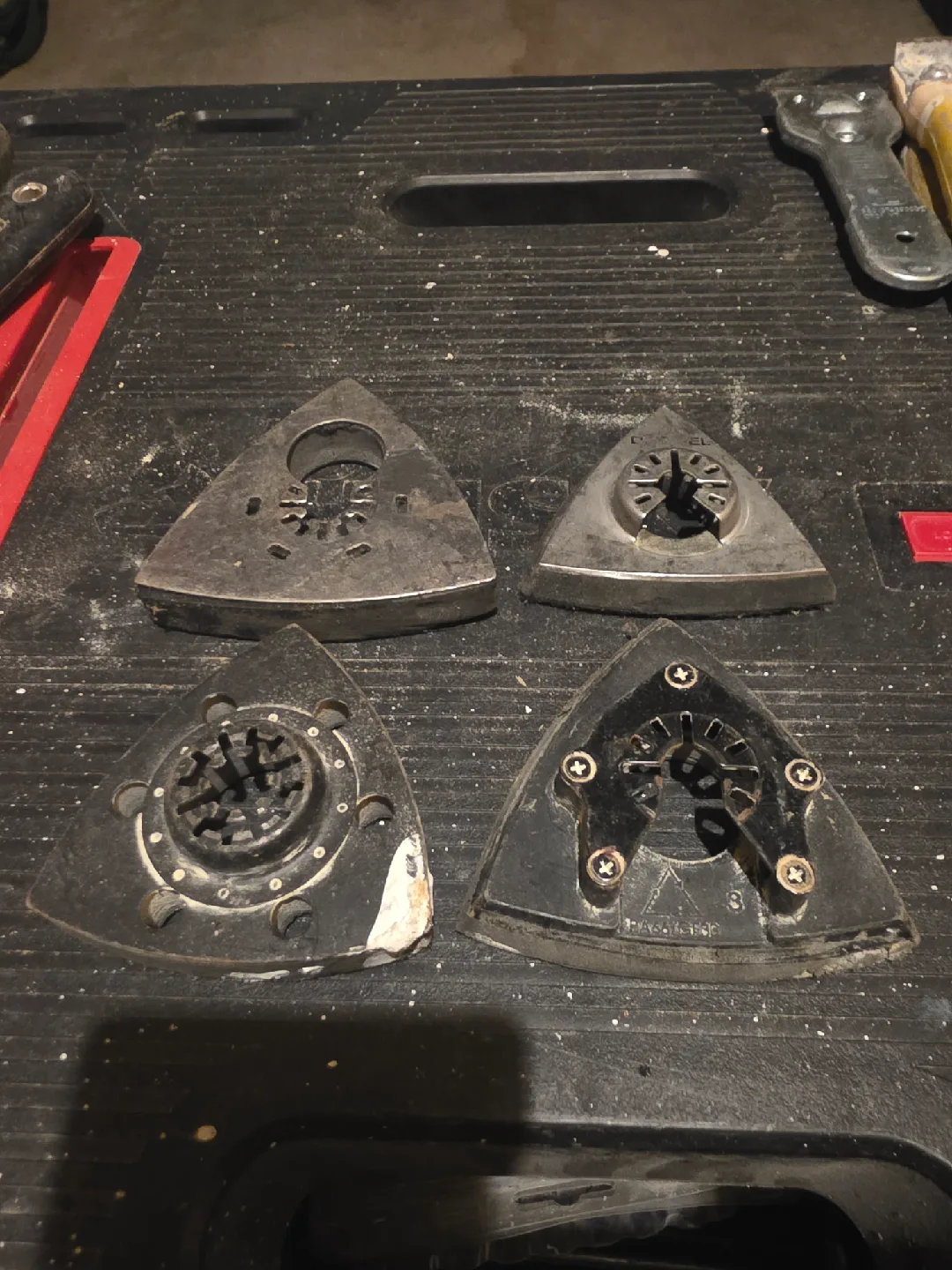 Oscillating Multi Tool Sanding Pads 4 of them thumbnail