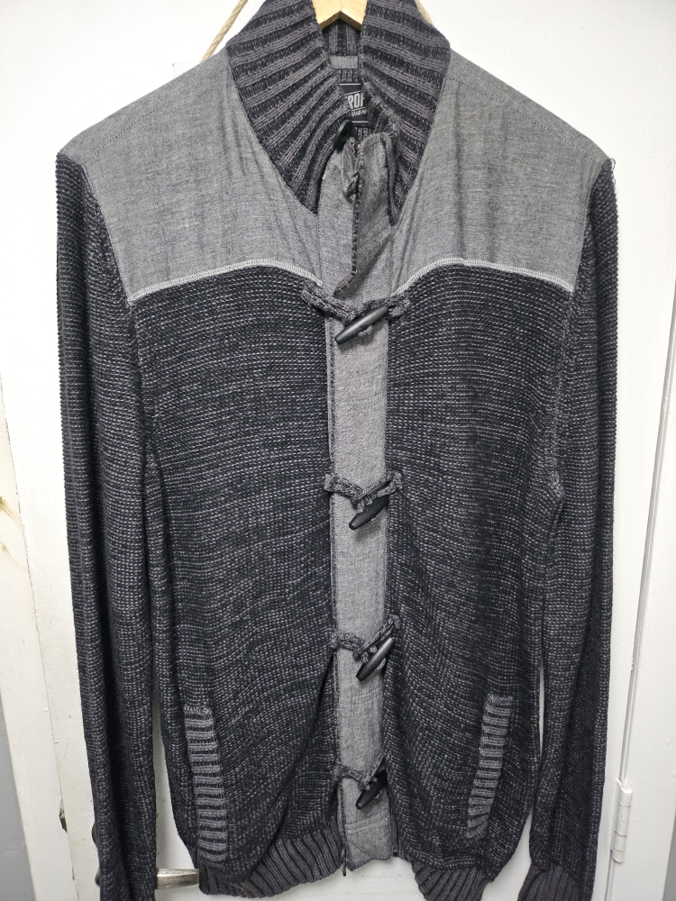 Retrofit Brand MFG. Gray Cardigan Size M