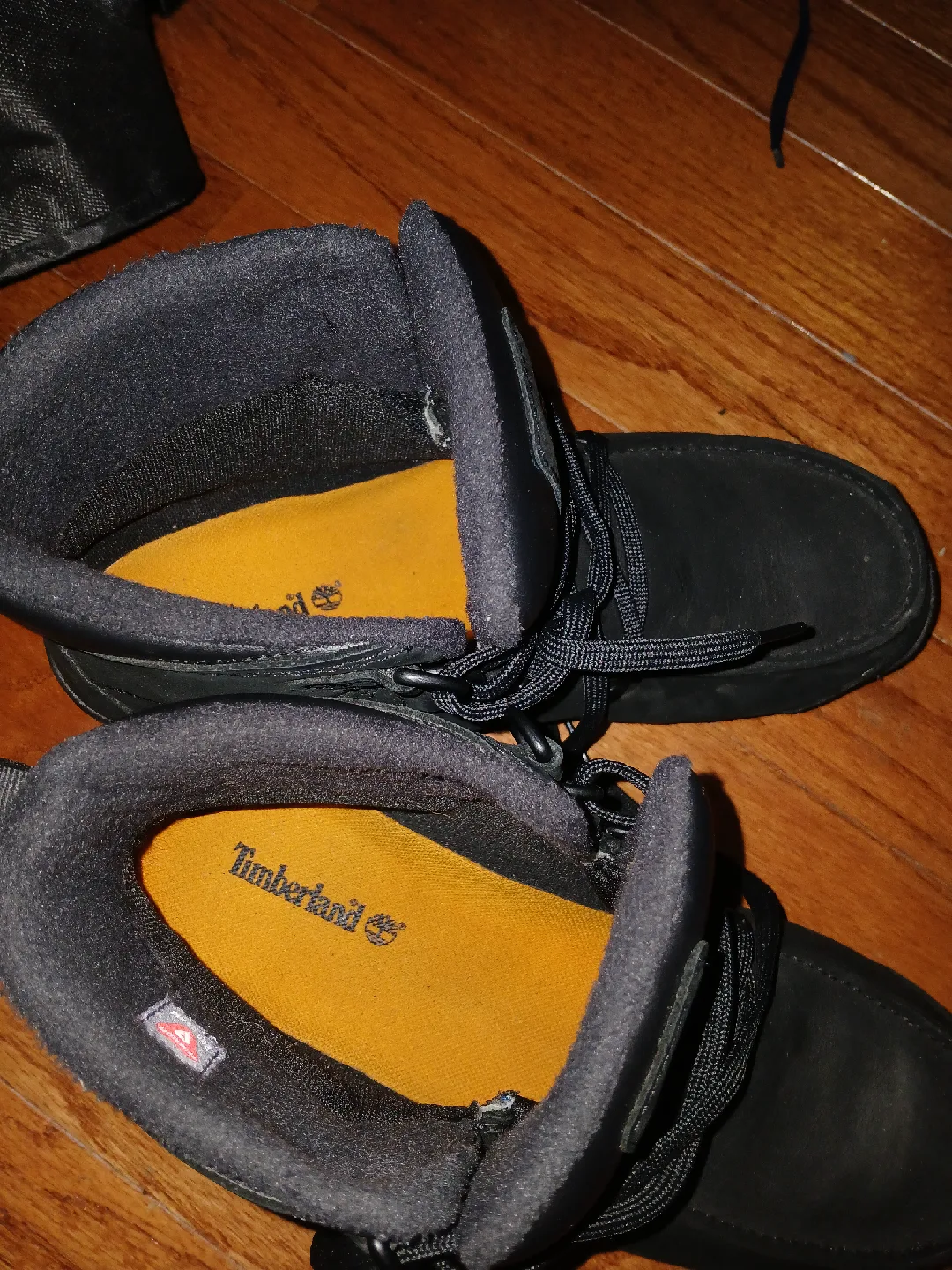Timberland Black Leather Boots - Men's US 10 thumbnail