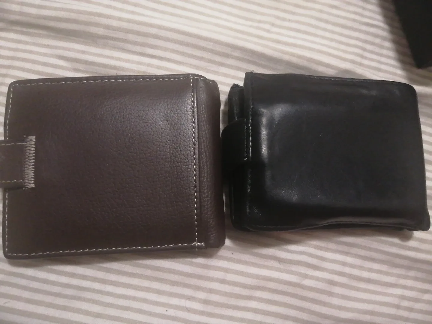 Black & Brown Leather Wallet image indicator(10)