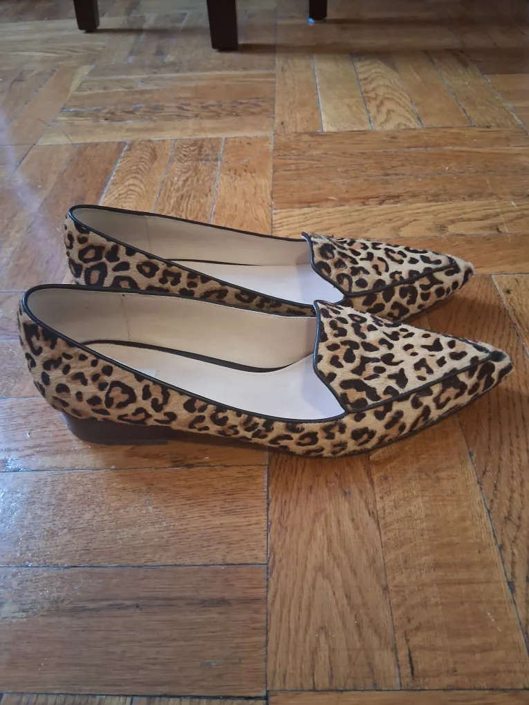 Cole Haan Leopard Print Flats, Size 9 image indicator(3)