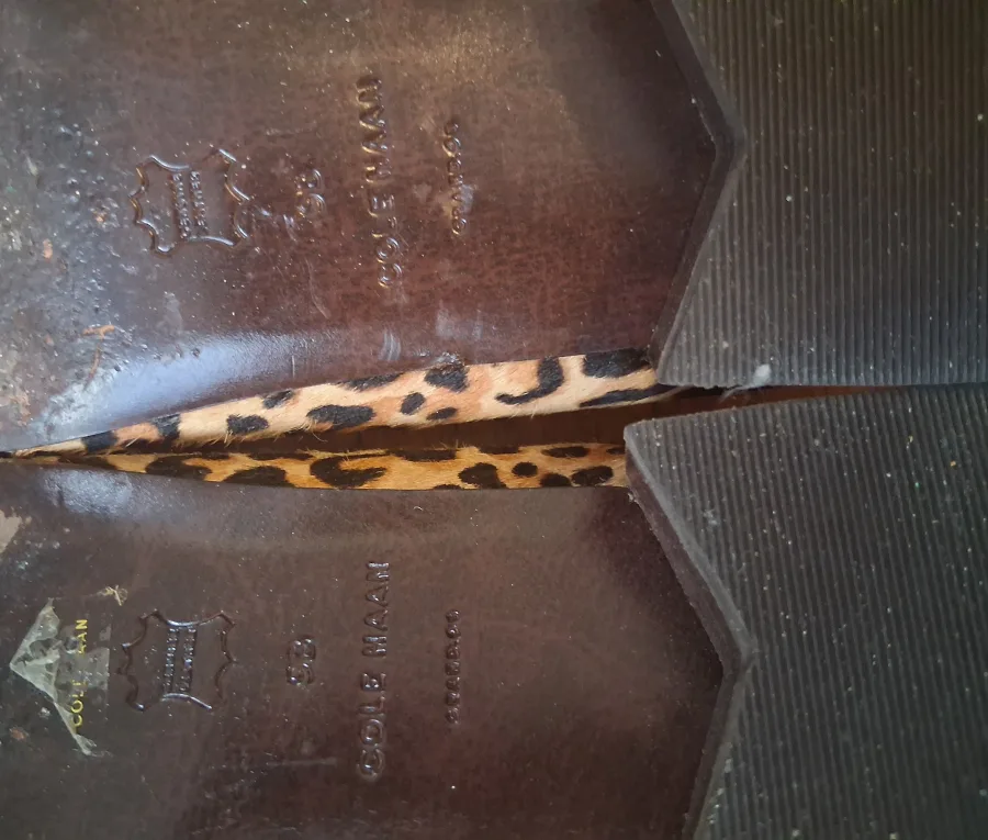 Cole Haan Leopard Print Flats, Size 9 image indicator(10)