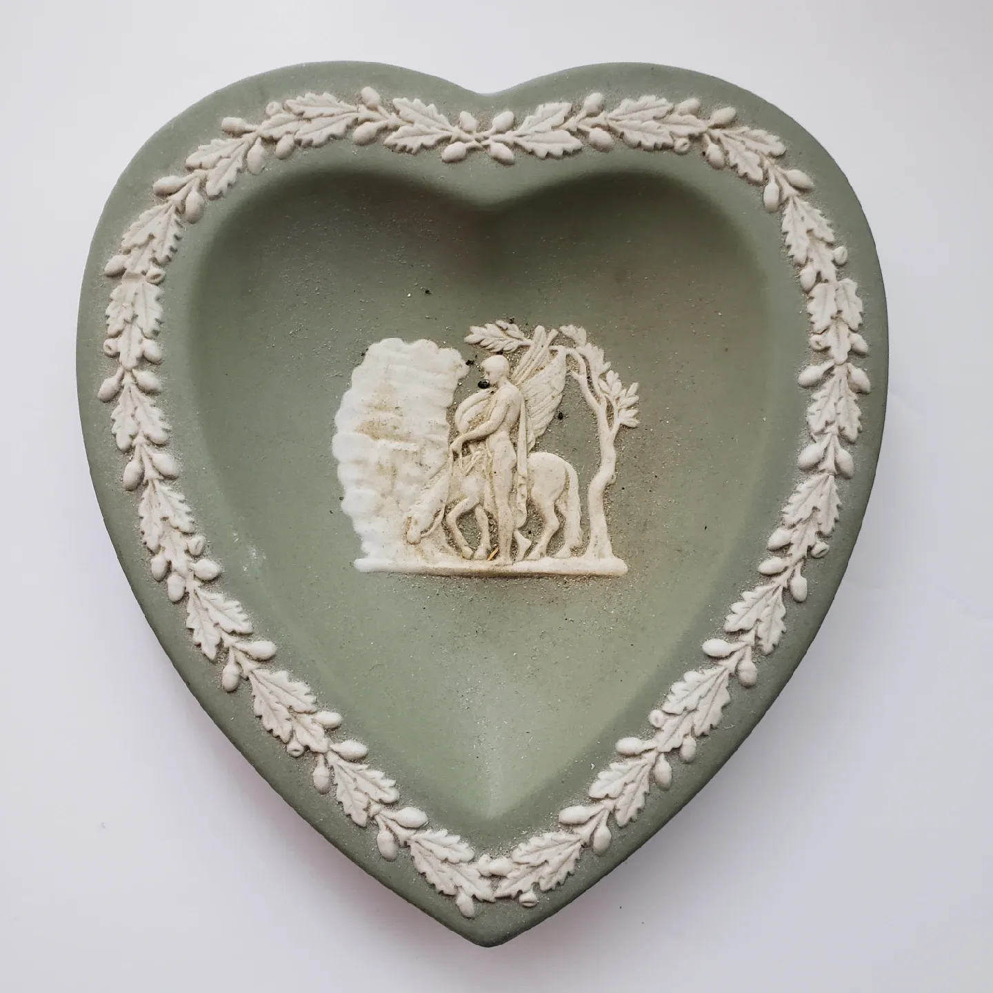 Wedgwood Heart Shaped Trinket Dish thumbnail