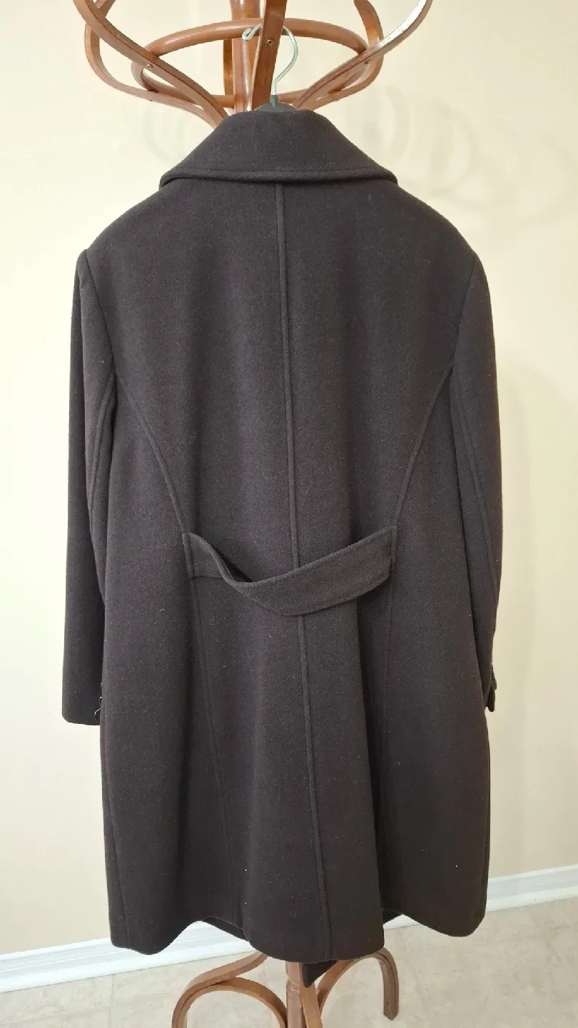 Brown Wool Blend Coat image indicator(3)