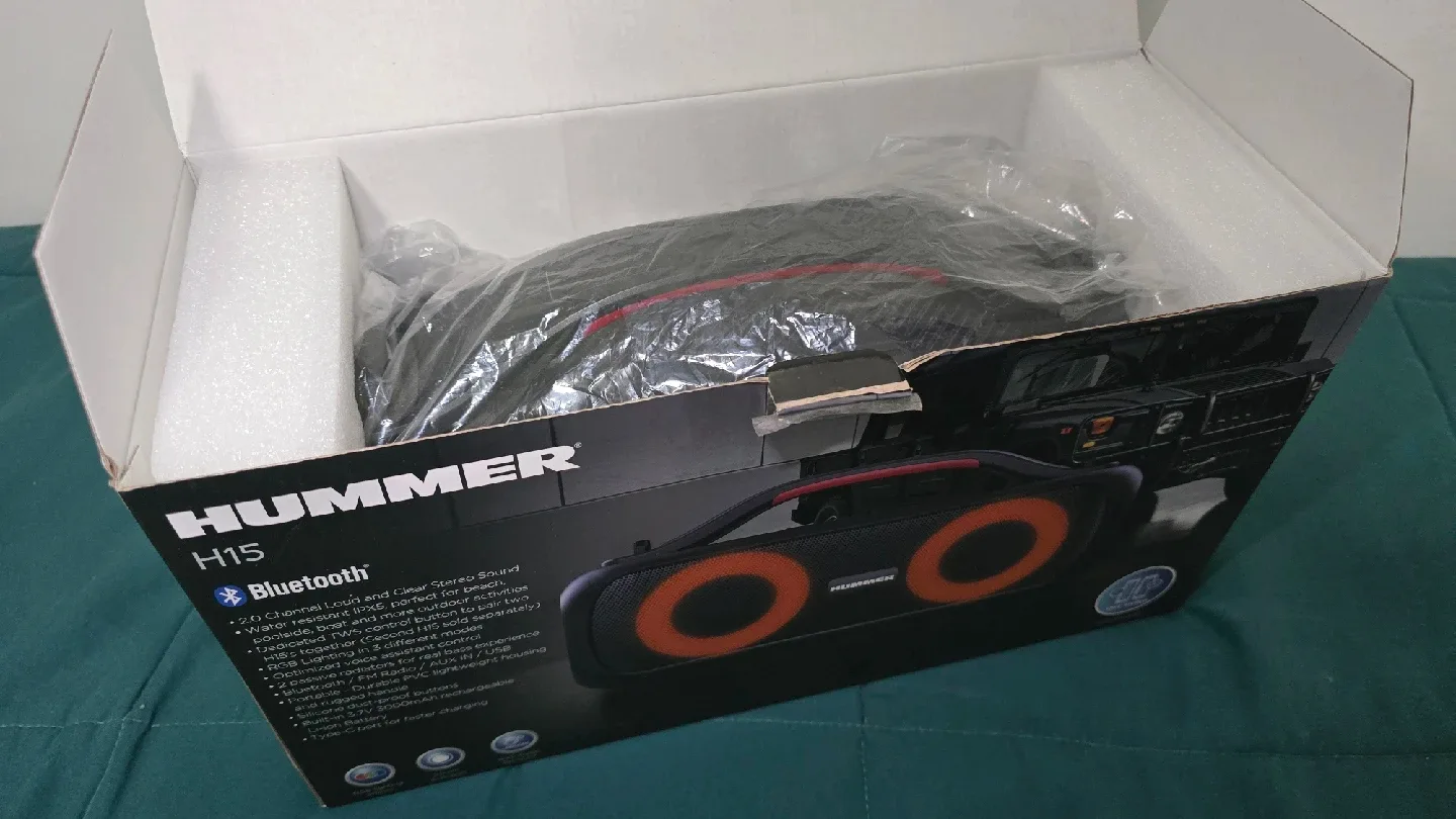 Hummer H15 Parlante Bluetooth image indicator(2)