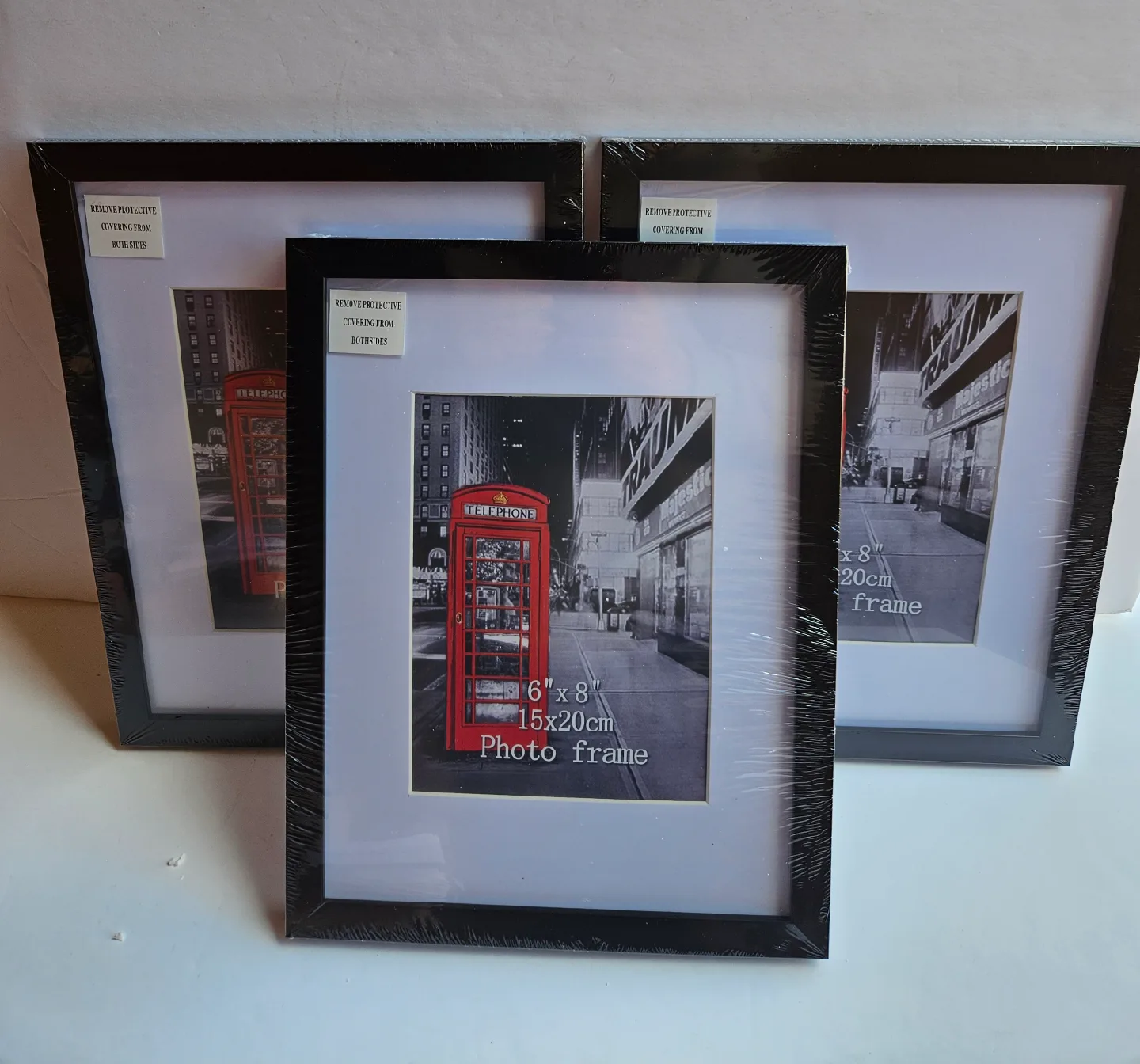 6x8" Black Photo Frame - New! thumbnail