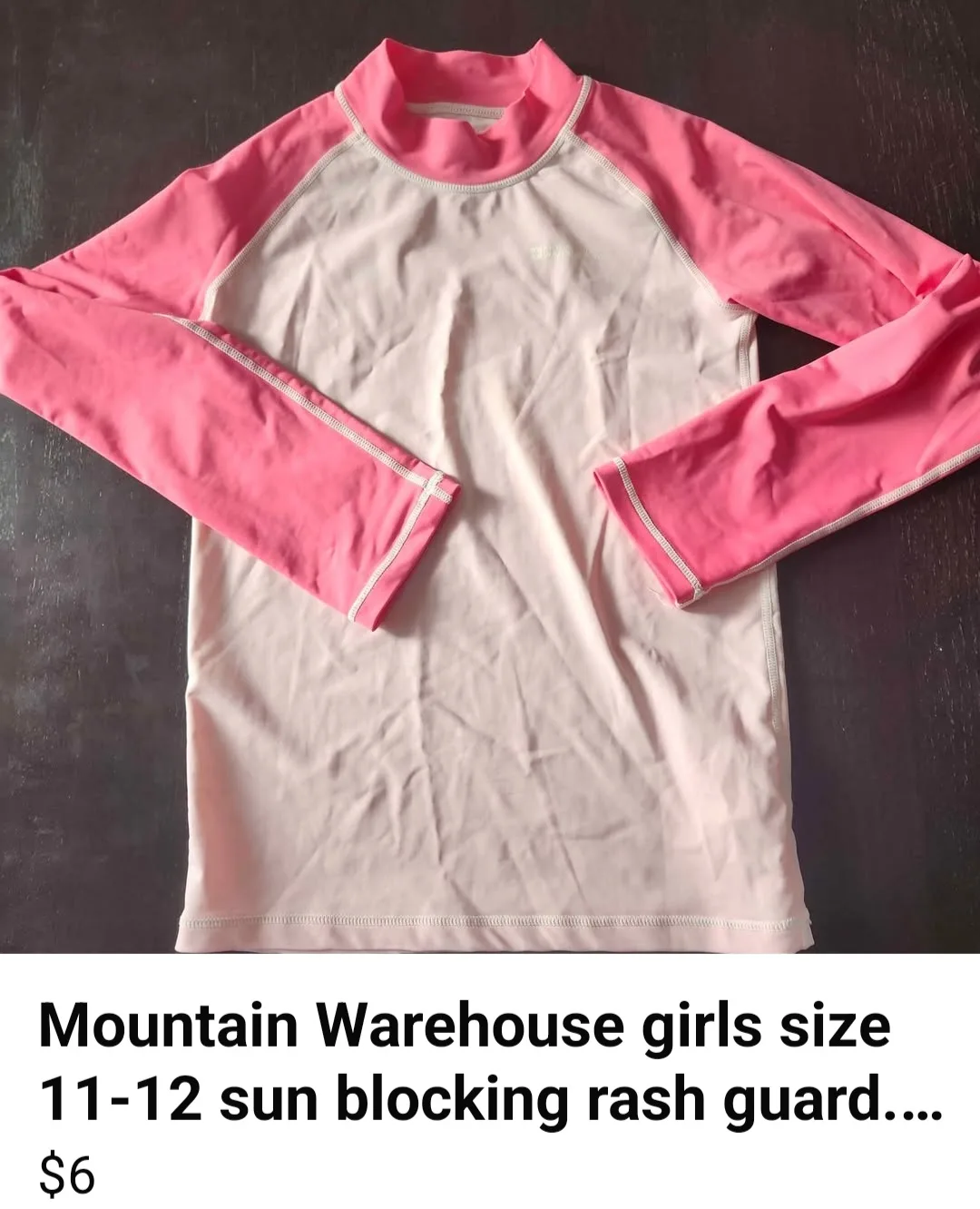 Swimsuits & rash guards. Details on each picture, start at $6 image indicator(2)