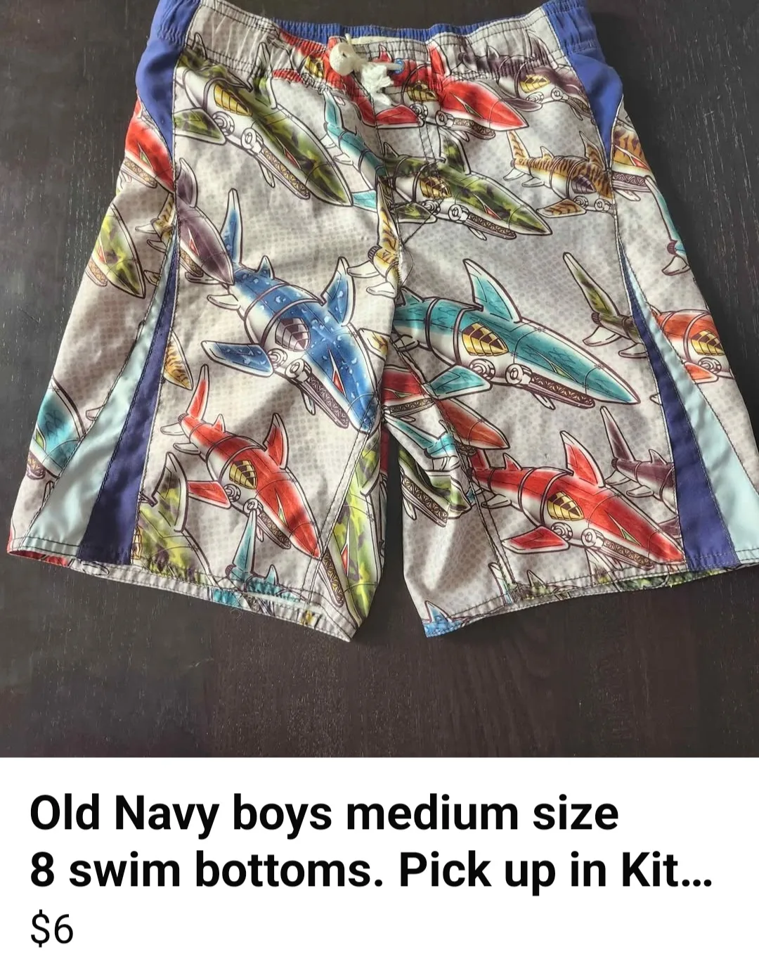 Swimsuits & rash guards. Details on each picture, start at $6 image indicator(3)