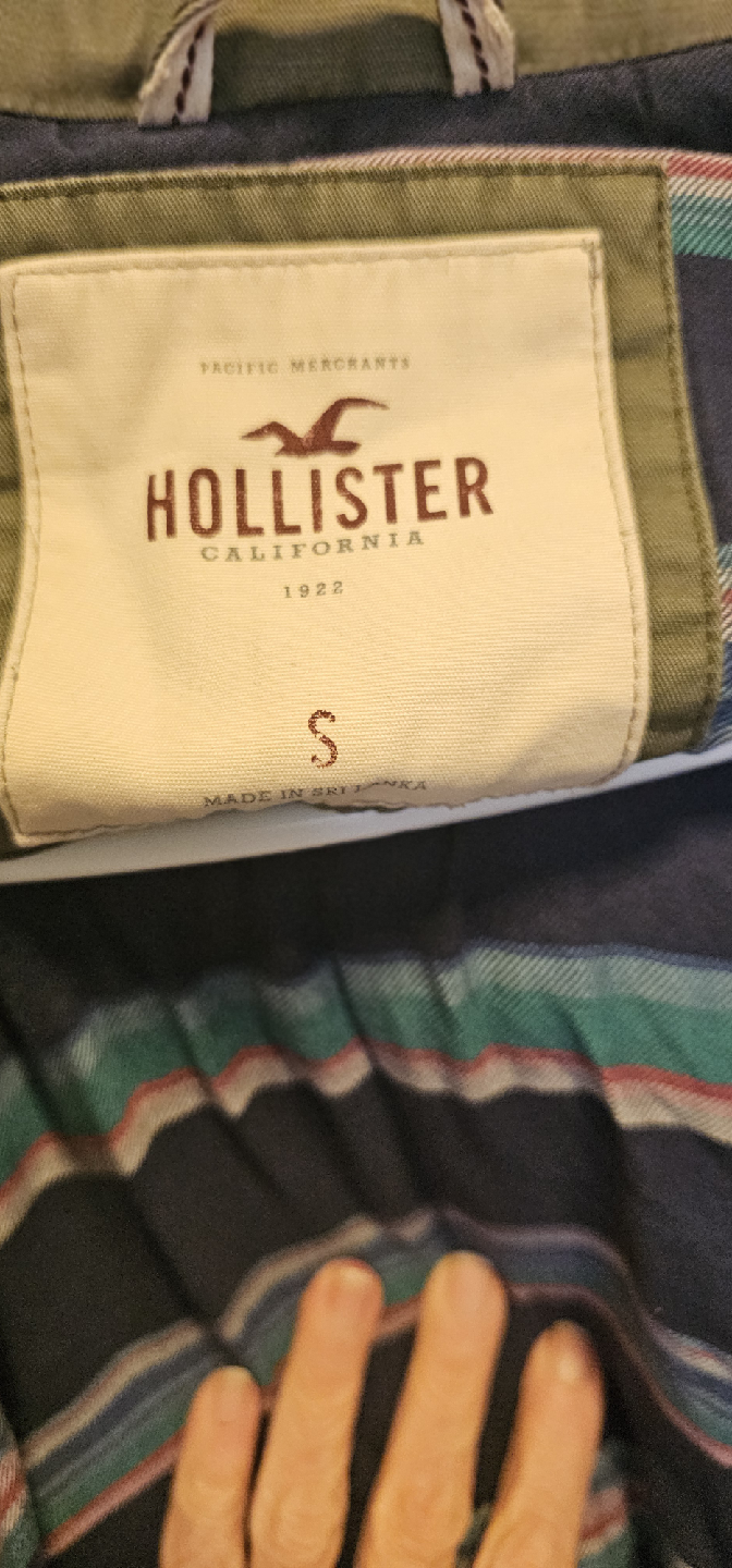 Hollister Olive Green Jacket - Size Small ❤️ - photo 2