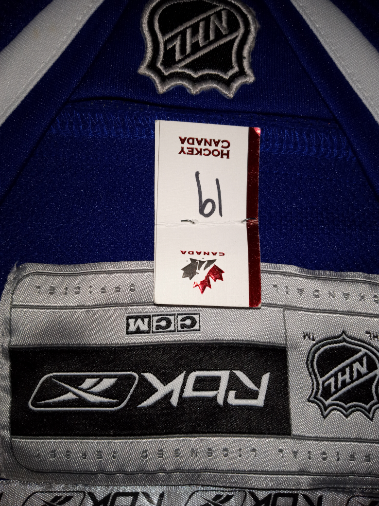 SignedReebok Vancouver Canucks Naslund #19 Jersey - Size M - photo 3