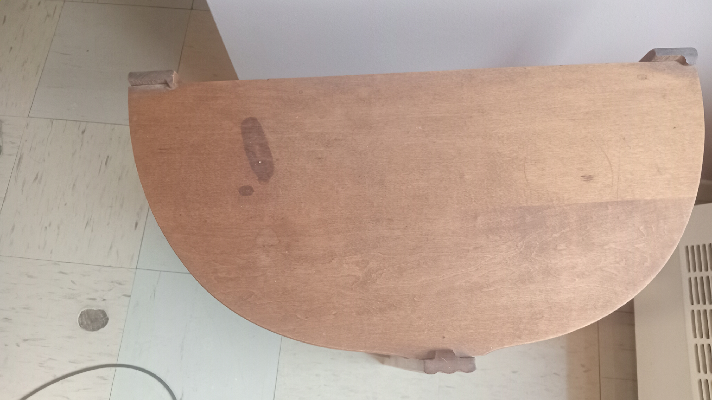 Wooden side table - photo 2