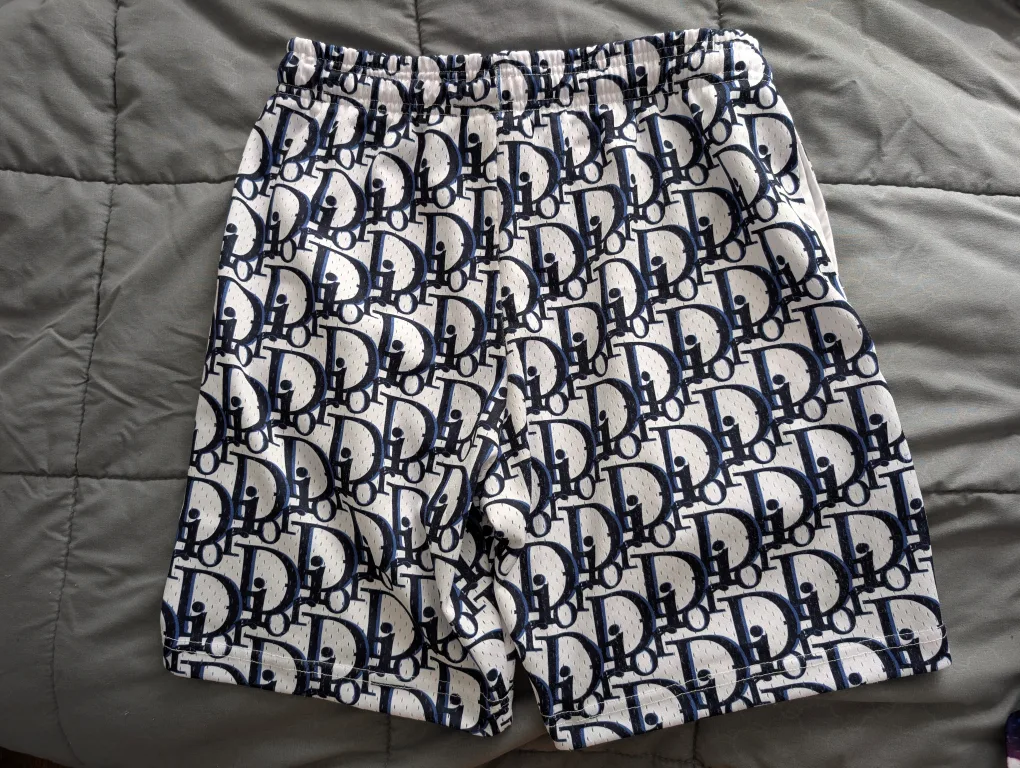 Dior Oblique Pattern Shorts medium image indicator(2)