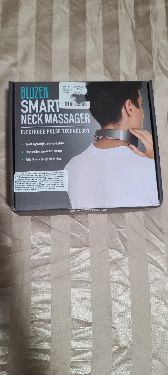 Bluzen Smart Neck Massager - Electrode Pulse Technology