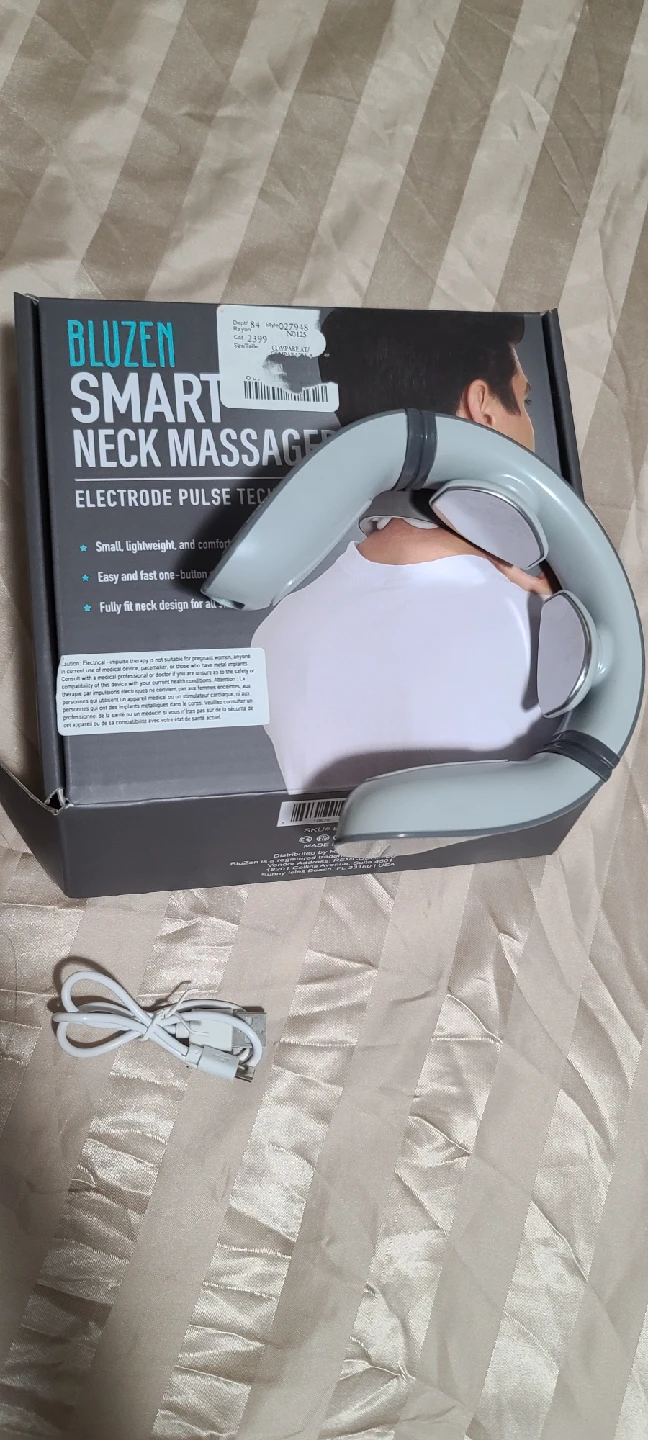 Bluzen Smart Neck Massager - Electrode Pulse Technology - photo 3