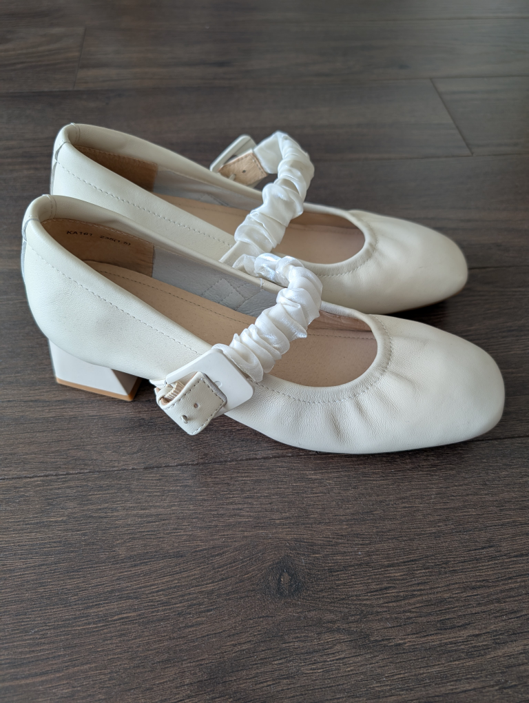 Off-White Mary Jane Shoes - Size 37