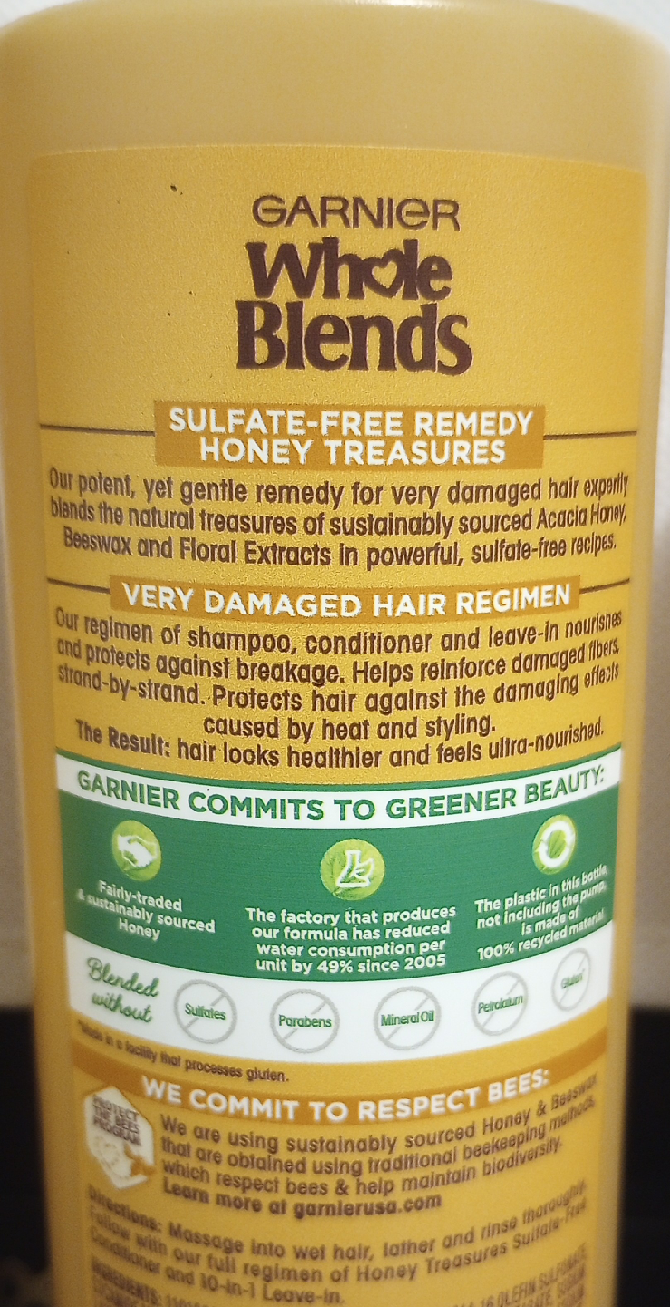 Garnier Whole Blends Remedy Honey Treasures Sh/Cond. - 4 for $12 - photo 4