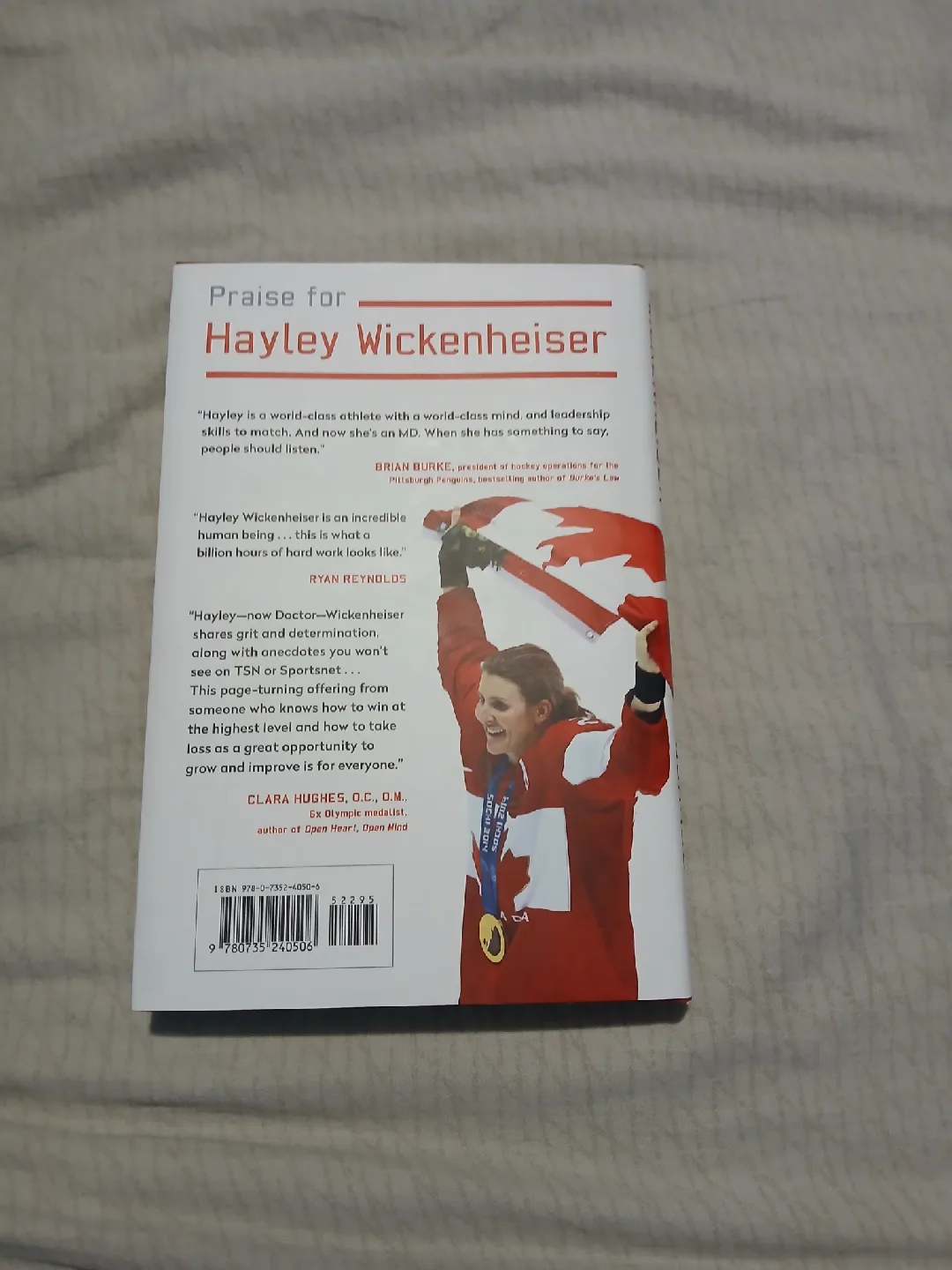 Signed Hayley Wickenheiser "Over the Boards" Book image indicator(2)
