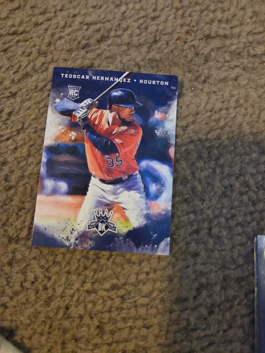 Teoscar Hernandez Rookie Card thumbnail