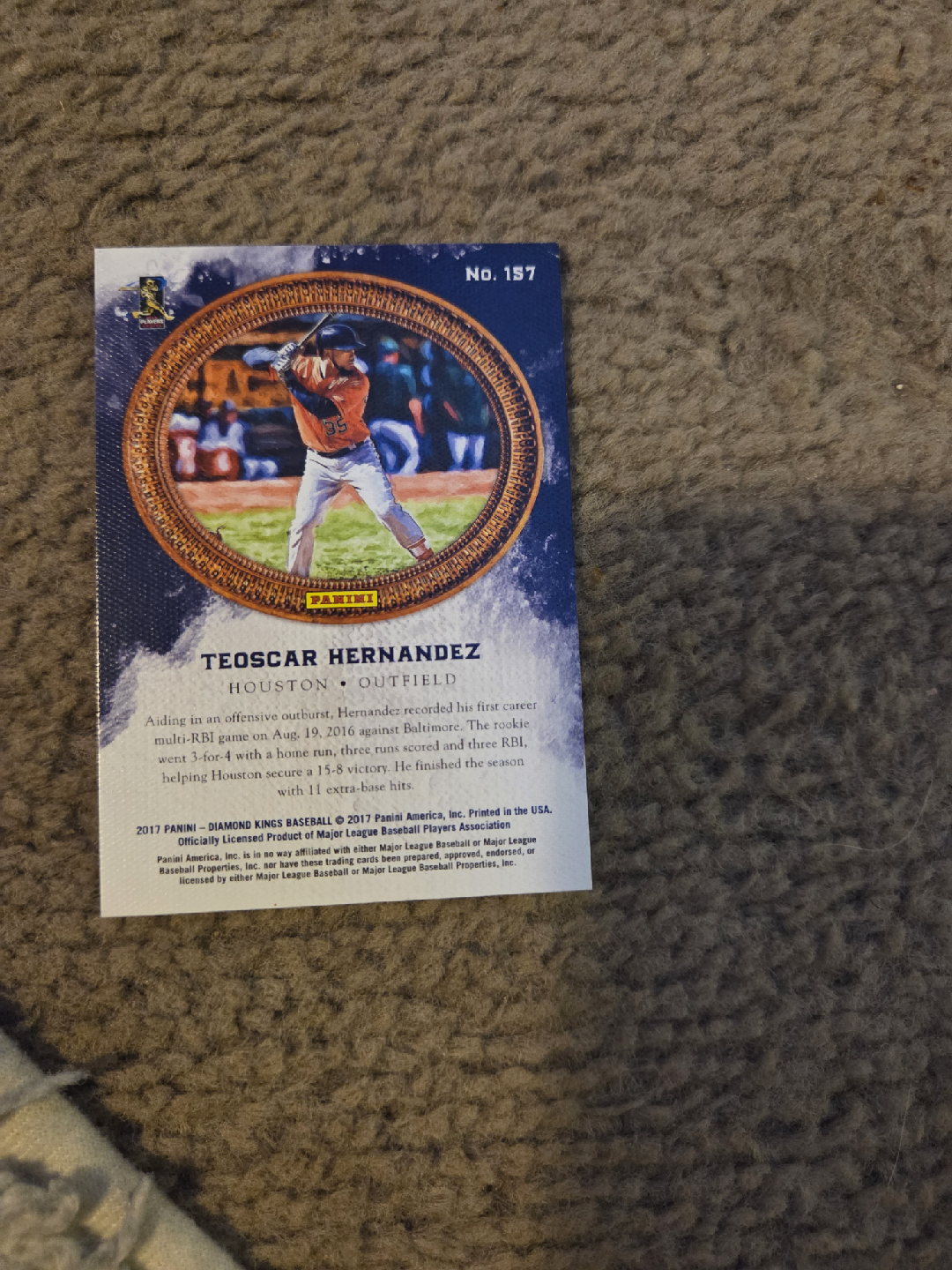 Teoscar Hernandez Rookie Card - photo 2