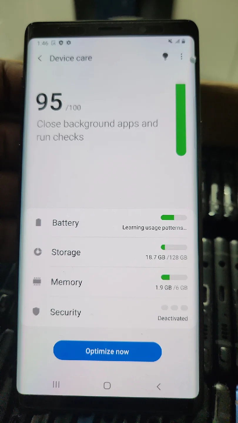 Samsung Galaxy Note 9 - 128GB Storage unlocked Great Condition! image indicator(8)