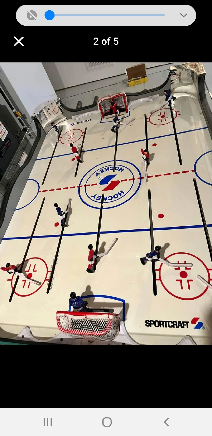 Sportcraft Table Top Rod Hockey Game - photo 2