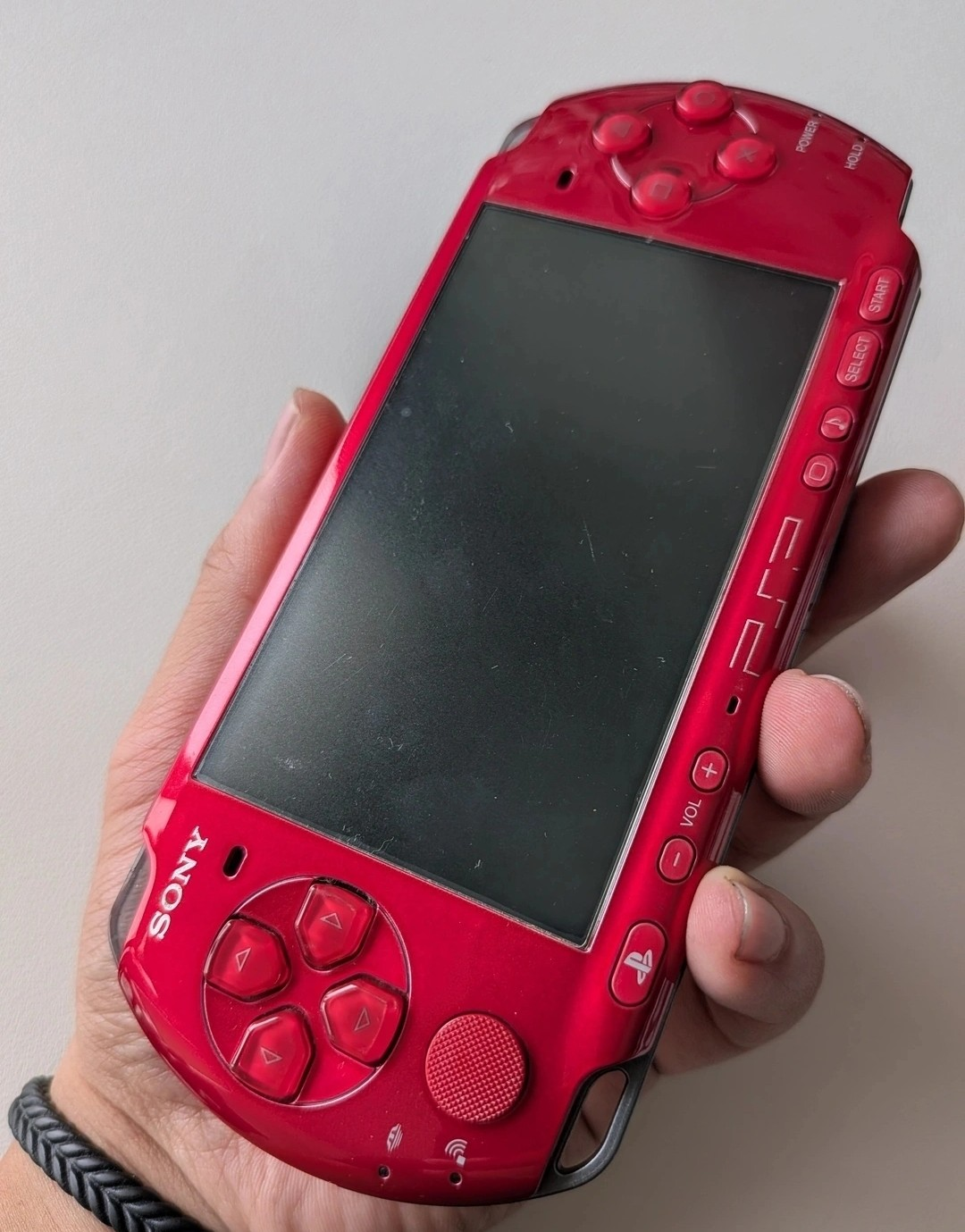 Sony PSP3000 Red modded - photo 2