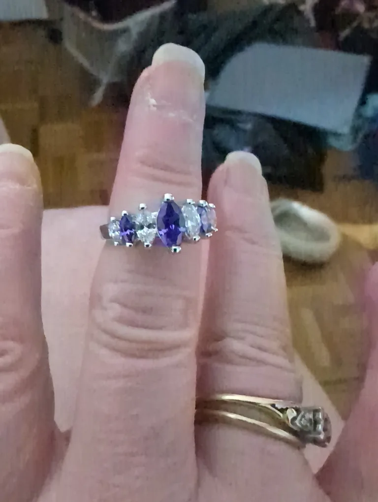 Cubic Zirconia Ring - Size 6 image indicator(4)