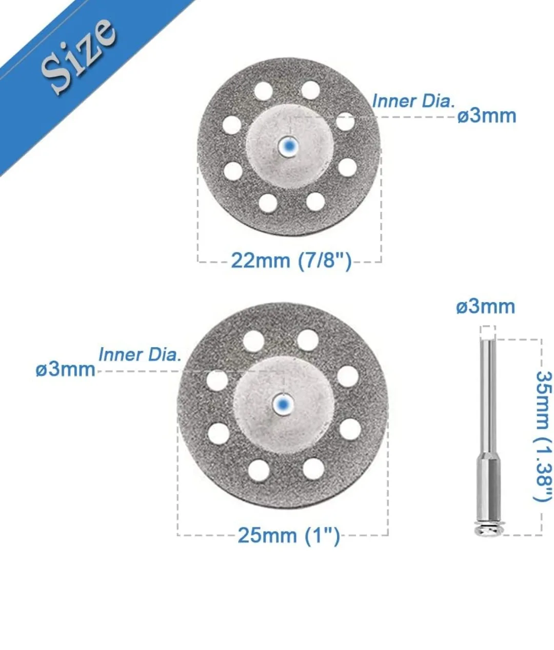 Diamond Cutting Disc Wheel Set - New image indicator(3)