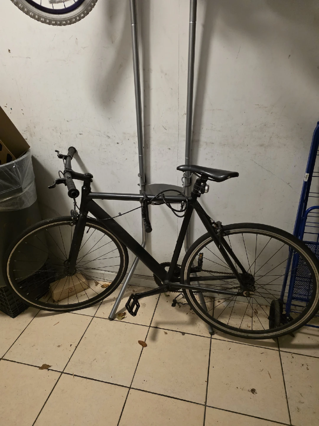 Black Fixed Gear Bike - photo 3