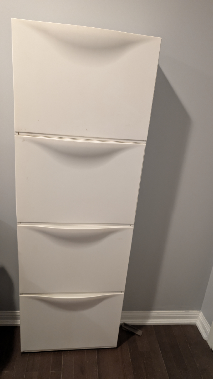IKEA Hemnes Shoe Cabinet - 4 Compartments