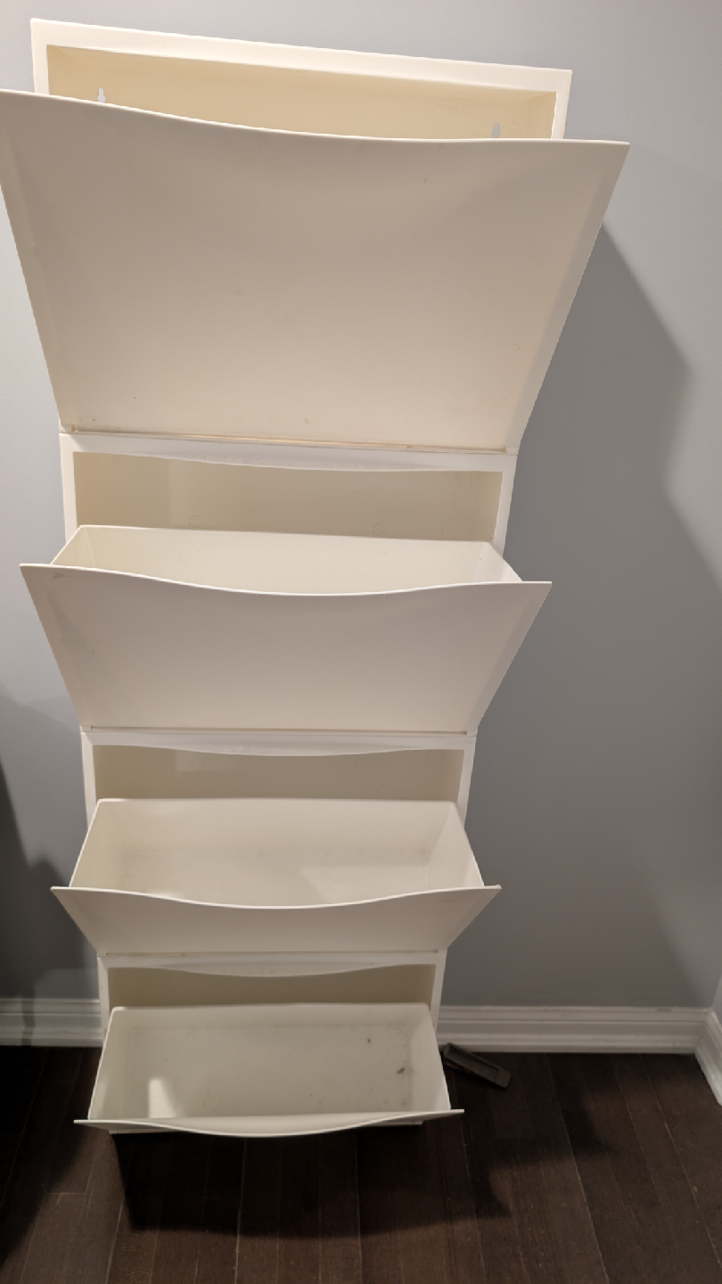 IKEA Hemnes Shoe Cabinet - 4 Compartments - photo 2