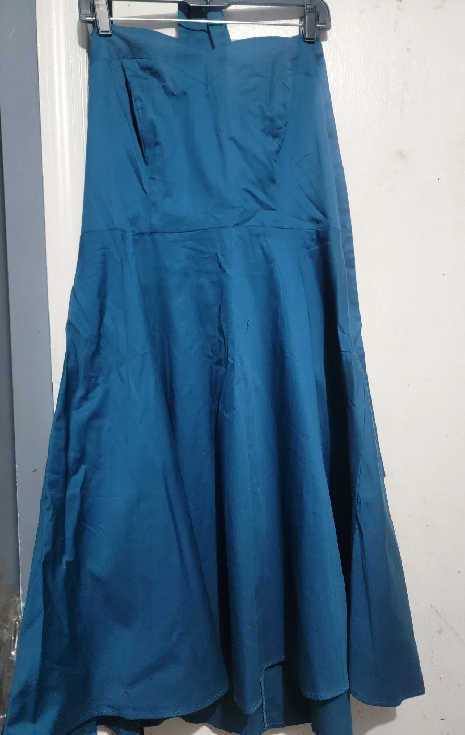 Teal Corset Style Dress thumbnail