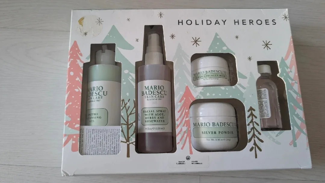 Brand New-Mario Badescu Holiday Heroes Skincare Set thumbnail
