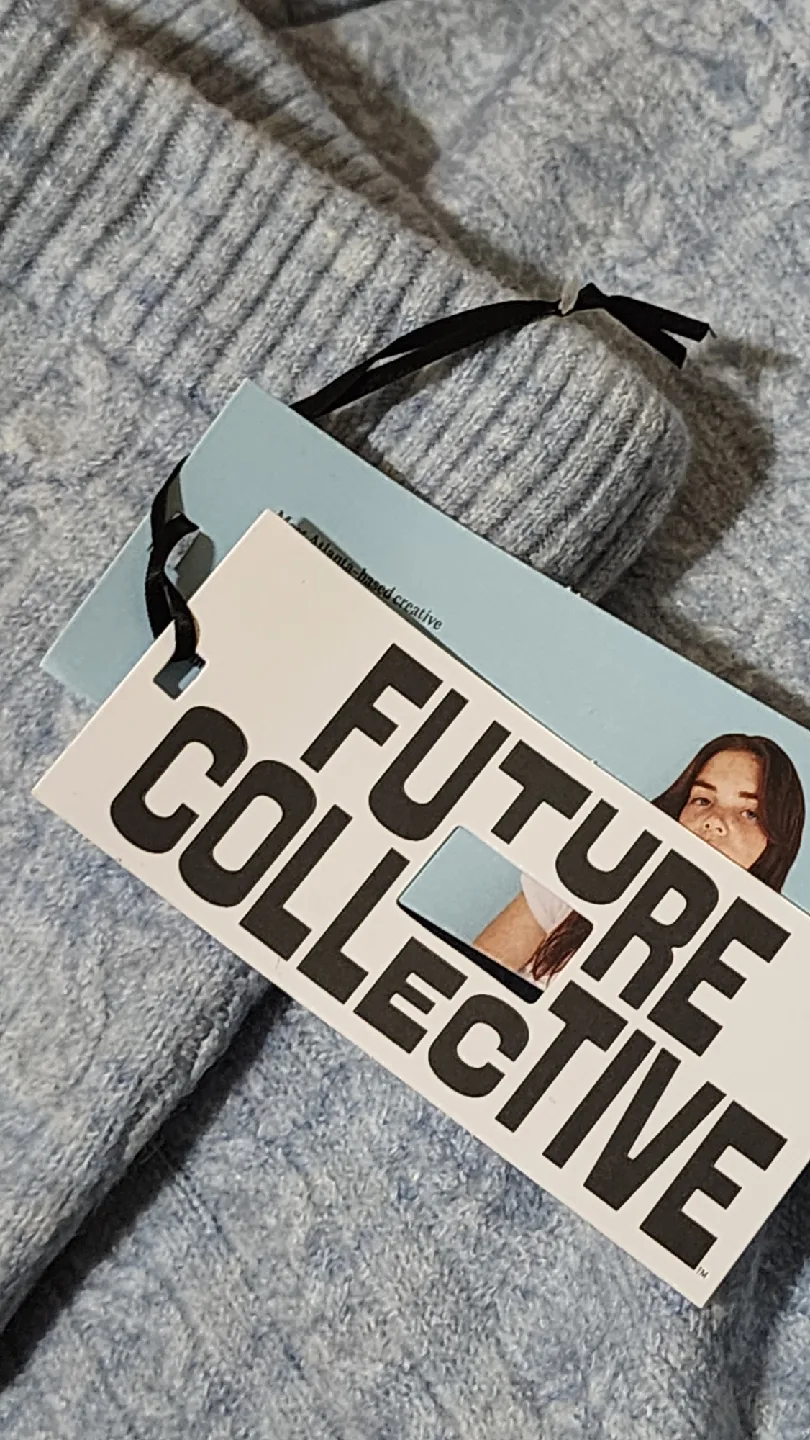 Future Collective Cable Knit Skirt - Size 3X image indicator(3)