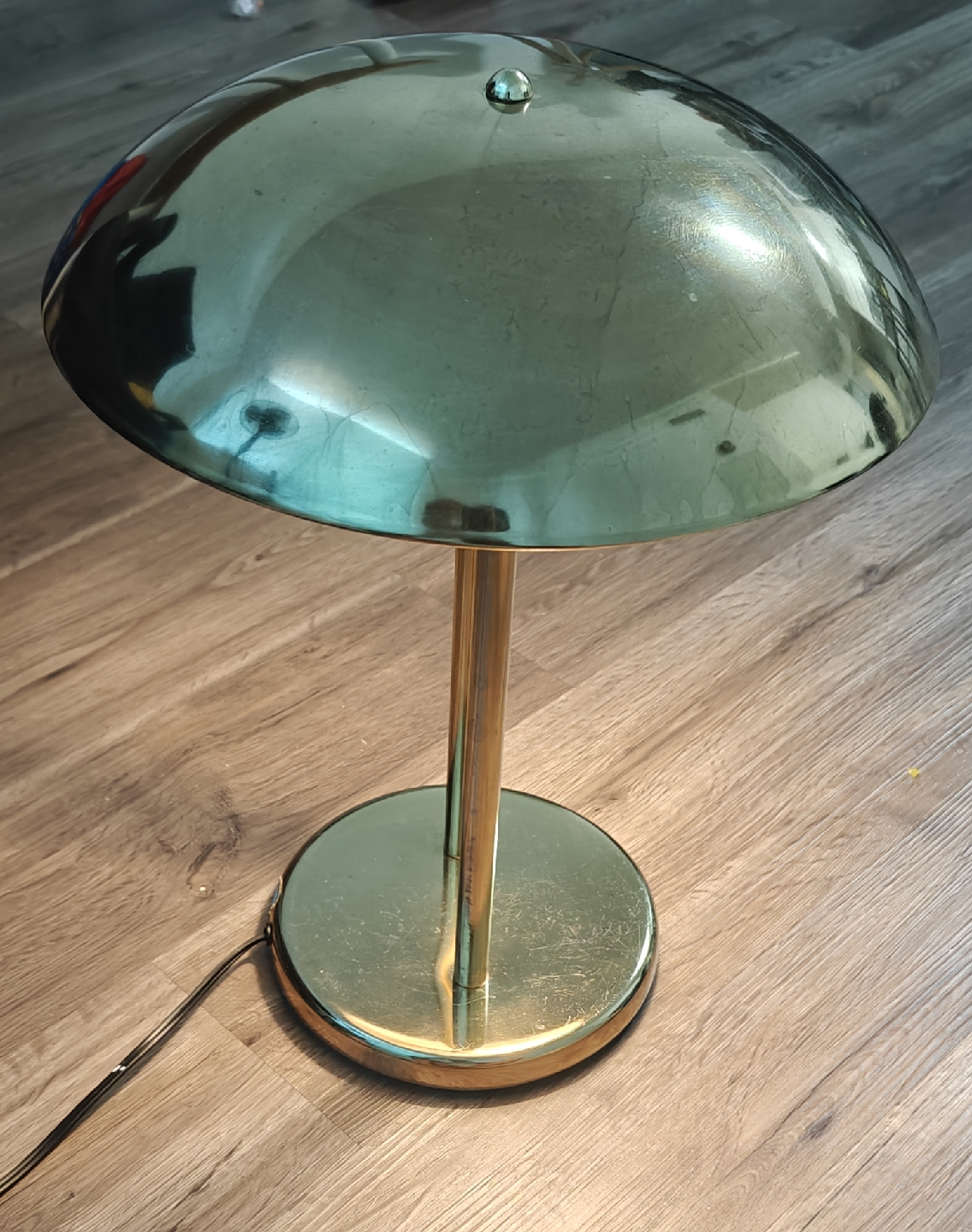 Gold Coloured Table Lamp - photo 3