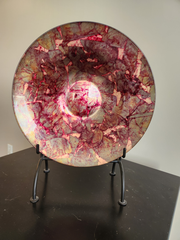 Hand painted  in Italy Decorative Bowl