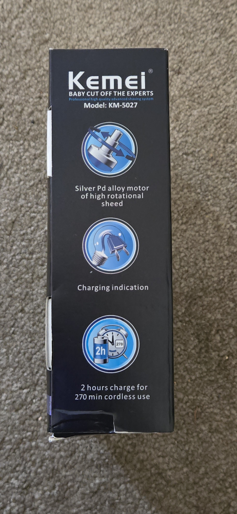 Kemei KM-5027 Electric Hair Clippers - New in Box! - photo 4