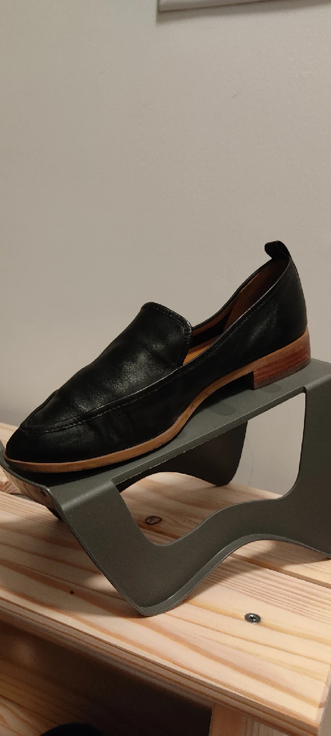 Susina Black Leather Loafers - Size 6 - photo 3