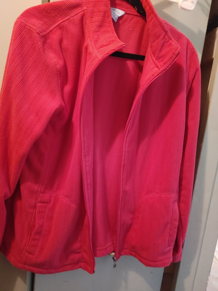 Jessica L/G (14-16) Hot Pink Fleece Jacket